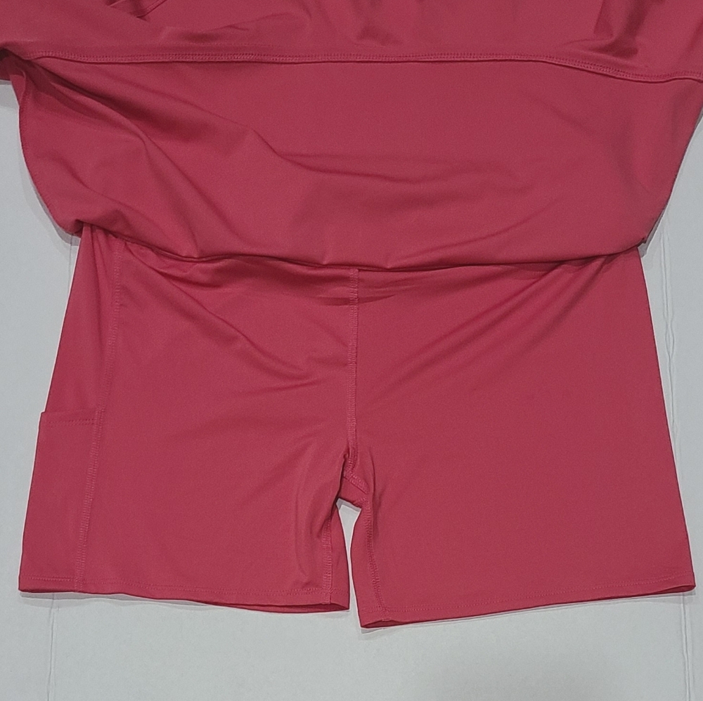 Tommy Bahama Golf Berry Pink Ruffle Hem Active Skort Sz XL - Picture 10 of 14